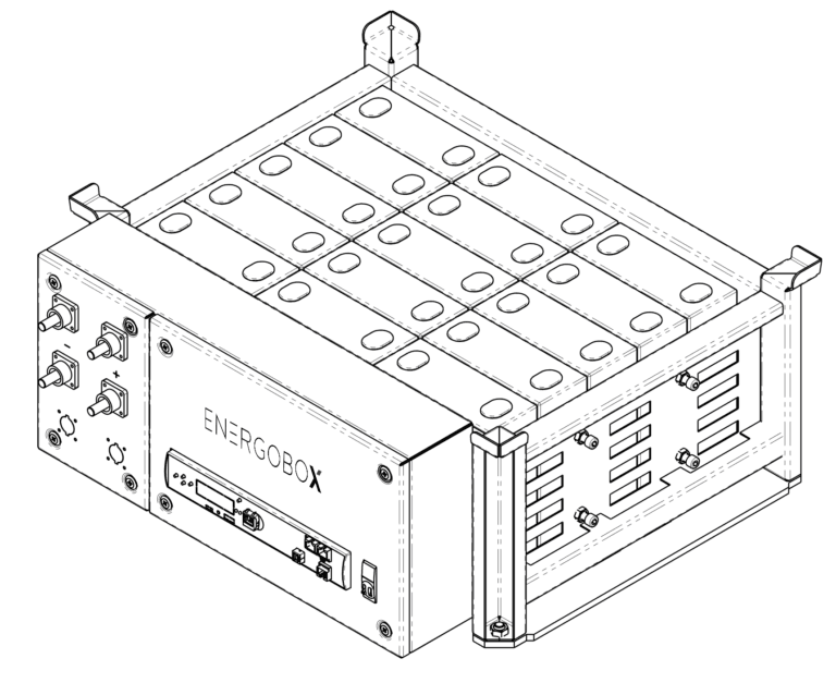 Náčrt baterie EnergoBox hlavní