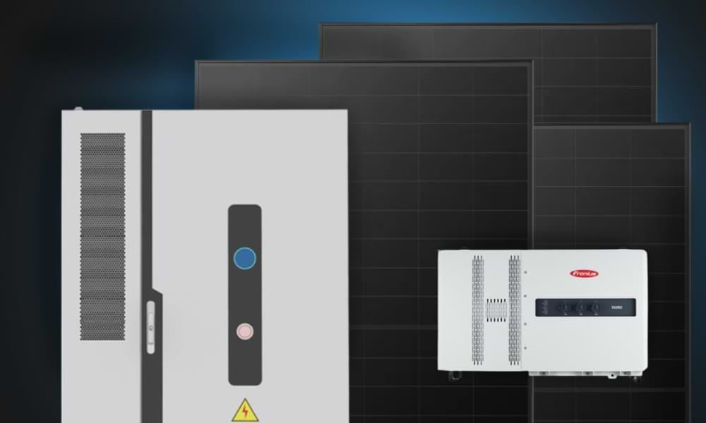 Větsi FVE a uloziste firmy