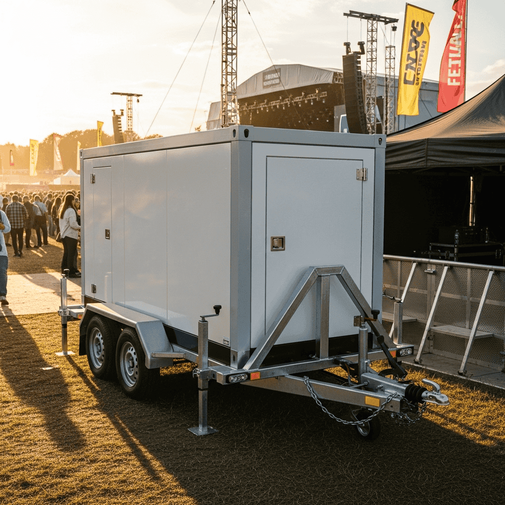 Pronájem bateriových úložišť na festivaly a akce - Energobox