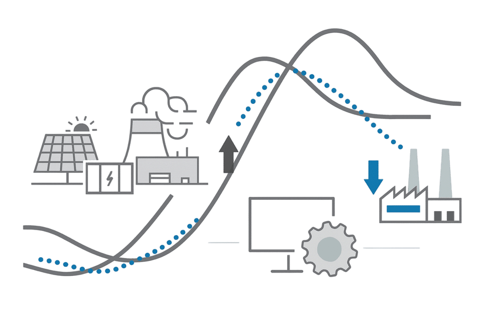 Diagram služby výkonové rovnováhy energobox