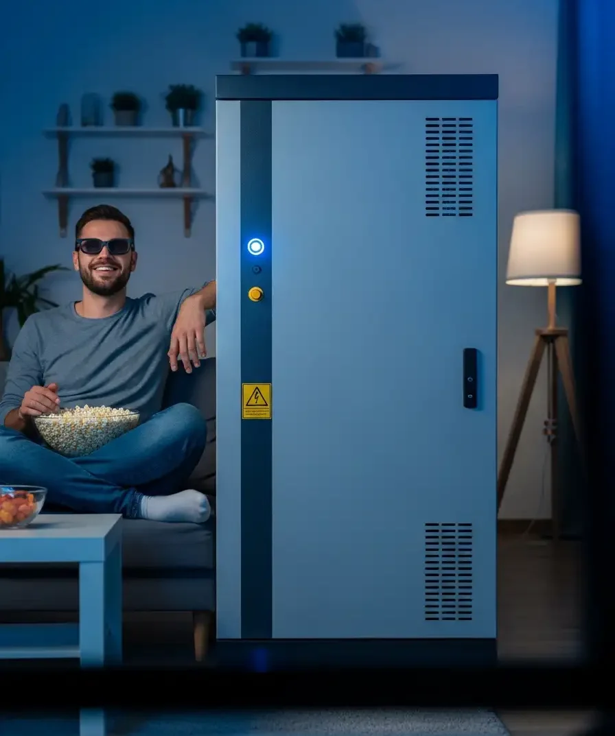 Investiční bateriové úložiště Energobox